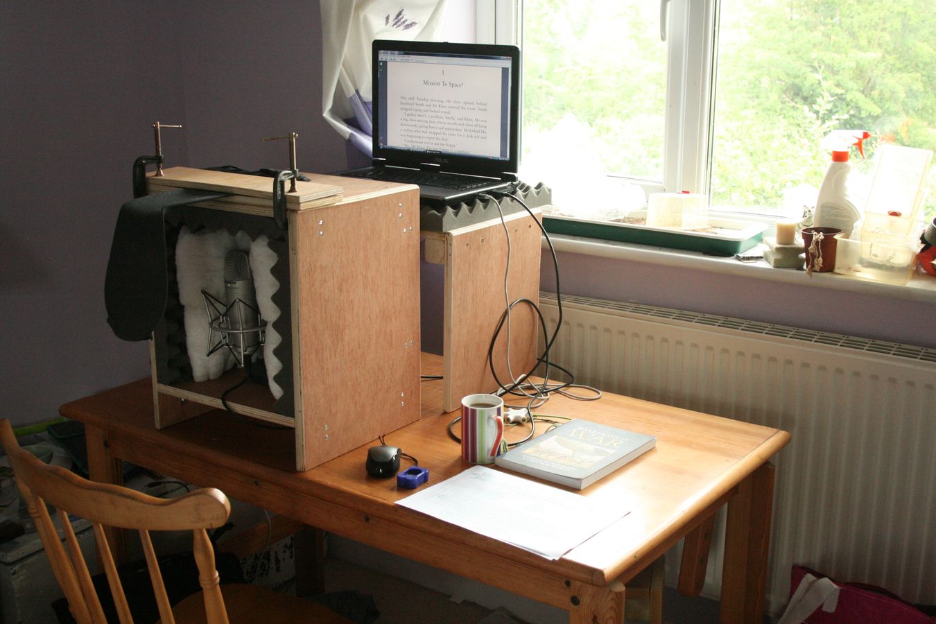 Make a Portable Vocal Booth Librivox wiki